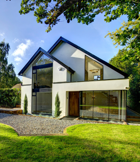 modern house in buckinghamshire