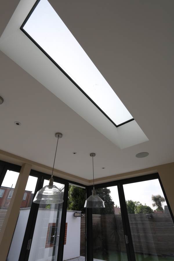 frameless rooflight