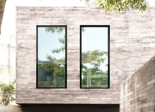 oversized slimline aluminium windows