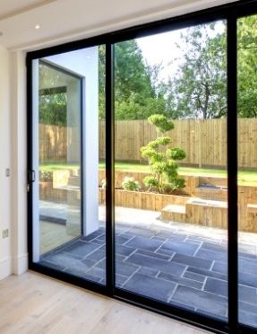 slimline aluminium slim sliding doors