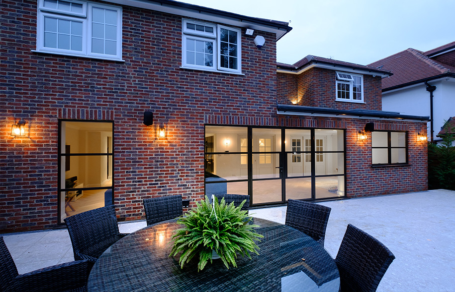 Steel look glazing, aluminium windows and doors