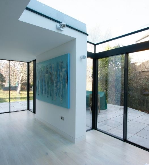 modern aluminium framed glazing from sieger